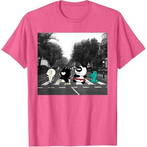 image:imageBadtz  Maru Crosswalk Tee TShirtPink Heather