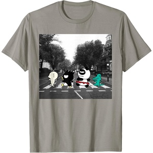 image:imageBadtz  Maru Crosswalk Tee TShirtSlate Grey