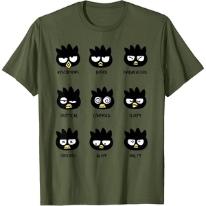 image:imageBadtz  Maru Different Moods Tee TShirtOlive Green