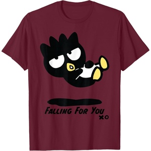 image:imageBadtz  Maru Falling For You Tee Shirt TShirtBurgundy
