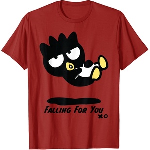 image:imageBadtz  Maru Falling For You Tee Shirt TShirtCranberry Red
