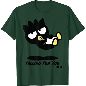 image:imageBadtz  Maru Falling For You Tee Shirt TShirtDark Green