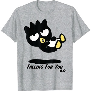 image:imageBadtz  Maru Falling For You Tee Shirt TShirtHeather Grey