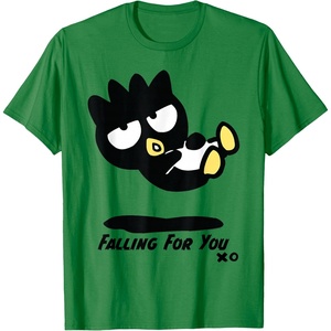 image:imageBadtz  Maru Falling For You Tee Shirt TShirtKelly Green