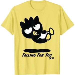 image:imageBadtz  Maru Falling For You Tee Shirt TShirtLemon Yellow