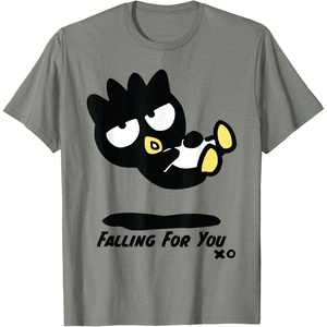 image:imageBadtz  Maru Falling For You Tee Shirt TShirtOlive Heather