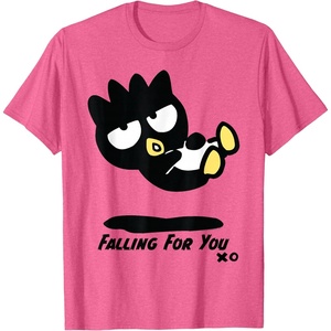 image:imageBadtz  Maru Falling For You Tee Shirt TShirtPink Heather