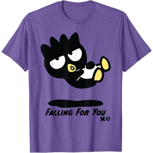 image:imageBadtz  Maru Falling For You Tee Shirt TShirtPurple Heather