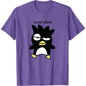 image:imageBadtz  Maru Need Sleep Tee TShirtPurple Heather