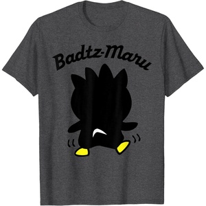 image:imageBadtz  Maru Sanrio Backside Tee Shirt TShirtDark Heather Grey
