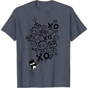 image:imageBadtz  Maru XO Street Art Tee TShirtHeather Blue
