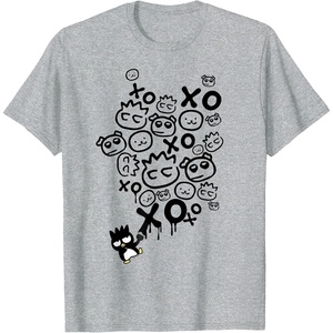 image:imageBadtz  Maru XO Street Art Tee TShirtHeather Grey