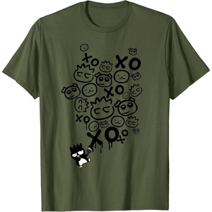 image:imageBadtz  Maru XO Street Art Tee TShirtOlive Green