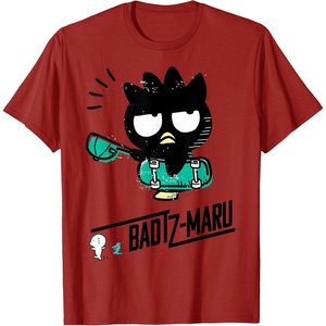 image:imageBadtzMaru Skateboard TShirtCranberry Red