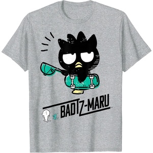image:imageBadtzMaru Skateboard TShirtHeather Grey