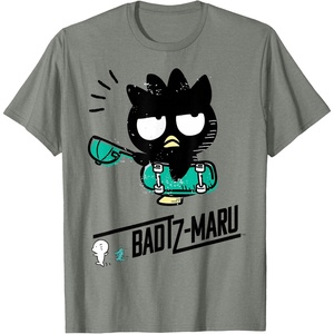 image:imageBadtzMaru Skateboard TShirtOlive Heather