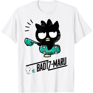 image:imageBadtzMaru Skateboard TShirtWhite