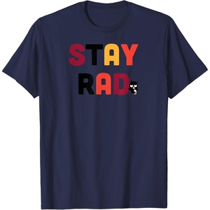 image:imageBadtzMaru Stay Rad TShirtNavy Blue