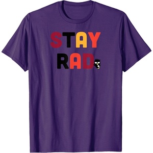 image:imageBadtzMaru Stay Rad TShirtPurple