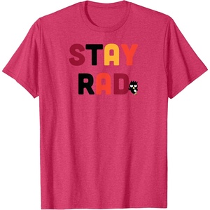 image:imageBadtzMaru Stay Rad TShirtRed Heather
