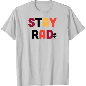 image:imageBadtzMaru Stay Rad TShirtSilver Grey
