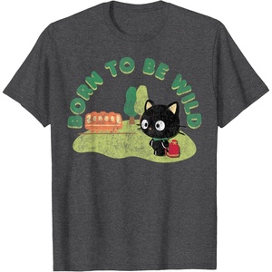 image:imageChococat Born to Be Wild TShirtDark Heather Grey