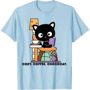 image:imageChococat Cozy Coffee Cafe TShirtBaby Blue