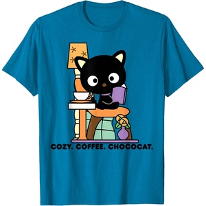 image:imageChococat Cozy Coffee Cafe TShirtSapphire Blue
