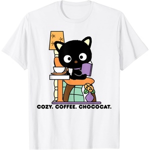 image:imageChococat Cozy Coffee Cafe TShirtWhite