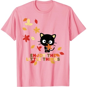 image:imageChococat Enjoy The Little Things Fall Leaves TShirtPink