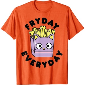 image:imageChococat French Fries Fryday Friday Everyday TShirtOrange