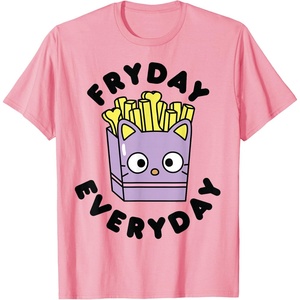 image:imageChococat French Fries Fryday Friday Everyday TShirtPink