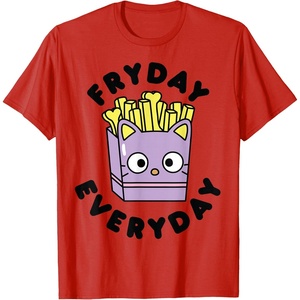 image:imageChococat French Fries Fryday Friday Everyday TShirtRed