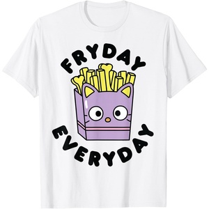 image:imageChococat French Fries Fryday Friday Everyday TShirtWhite