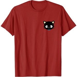 image:imageChococat Front and Back Logo Tee Shirt TShirtCranberry Red