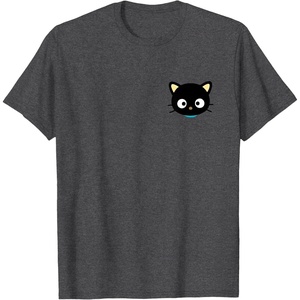 image:imageChococat Front and Back Logo Tee Shirt TShirtDark Heather Grey