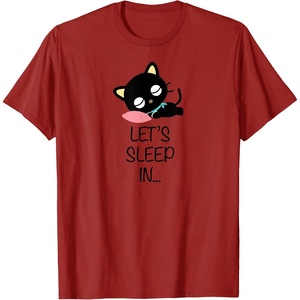 image:imageChococat Lets Sleep in Tee TShirtCranberry Red