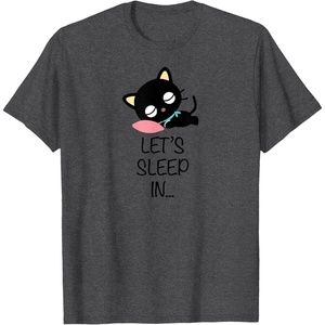 image:imageChococat Lets Sleep in Tee TShirtDark Heather Grey