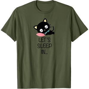 image:imageChococat Lets Sleep in Tee TShirtOlive Green