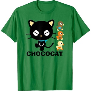 image:imageChococat Logo and Duckies Tee TShirtKelly Green