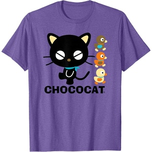 image:imageChococat Logo and Duckies Tee TShirtPurple Heather