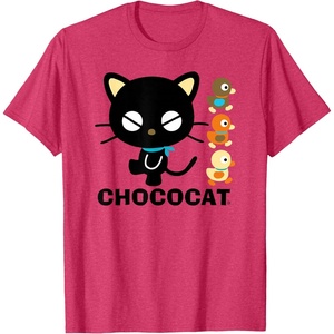 image:imageChococat Logo and Duckies Tee TShirtRed Heather