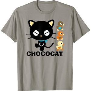 image:imageChococat Logo and Duckies Tee TShirtSlate Grey