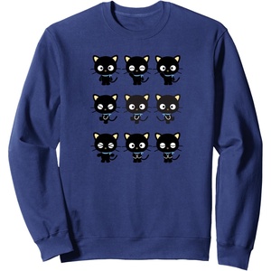 image:imageChococat Moods Sweat Shirt SweatshirtNavy Blue