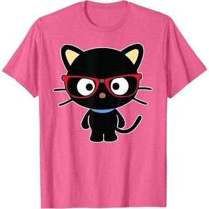 image:imageChococat Nerd Glasses TShirtPink Heather