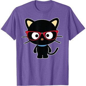 image:imageChococat Nerd Glasses TShirtPurple Heather
