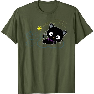 image:imageChococat Shooting Star Tee TShirtOlive Green