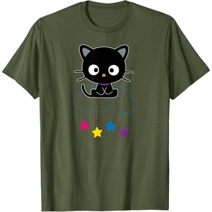 image:imageChococat Sitting in The Clouds Tee TShirtOlive Green