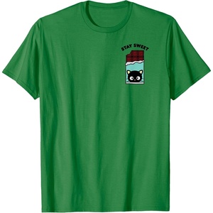 image:imageChococat Stay Sweet Chocolate Bar TShirtKelly Green