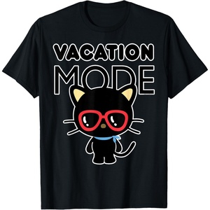 image:imageChococat Vacation Mode Sunglasses TShirtBlack